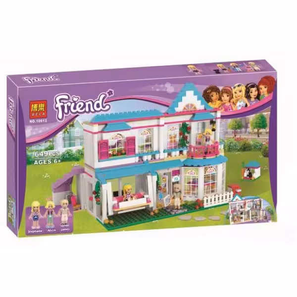 لگو فرندز خانه استفانی
