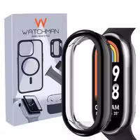 کاور واچ من مدل PC Bumper مناسب برای ساعت هوشمند شیائومی Mi Band 9 به همراه محافظ صفحه نمایش | کالا برتری