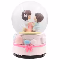 گوی موزیکال مدل پمپی هدیه عاشقانه کد11