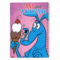 دفتر مشق کارتون مورچه و مورچه خوار