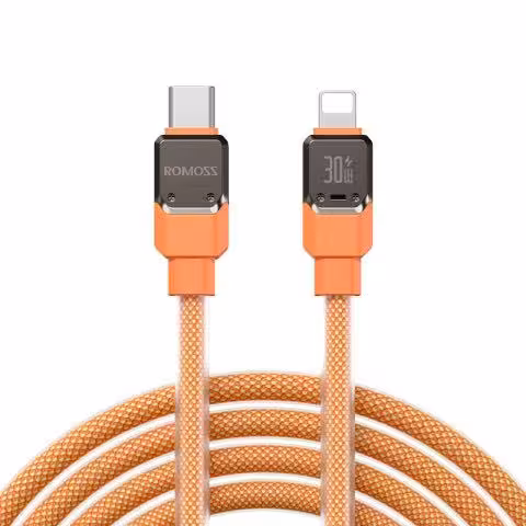 کابل تبدیل فست روموس ROMOSS Type-C To Lightning CB173 30W 1.2m