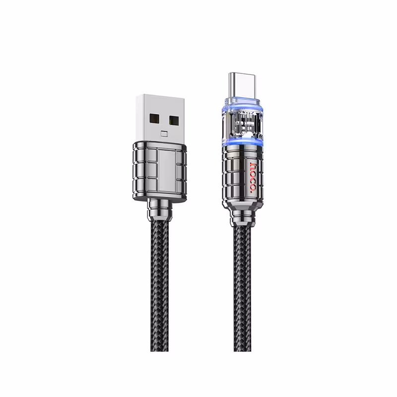 کابل تبدیل USB به Type-C هوکو مدل U122 طول 1.2 متر