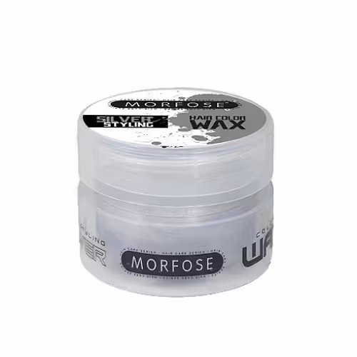 مورفس واکس مو رنگی نقره ای Silver سری Ossion حجم 100 میل
