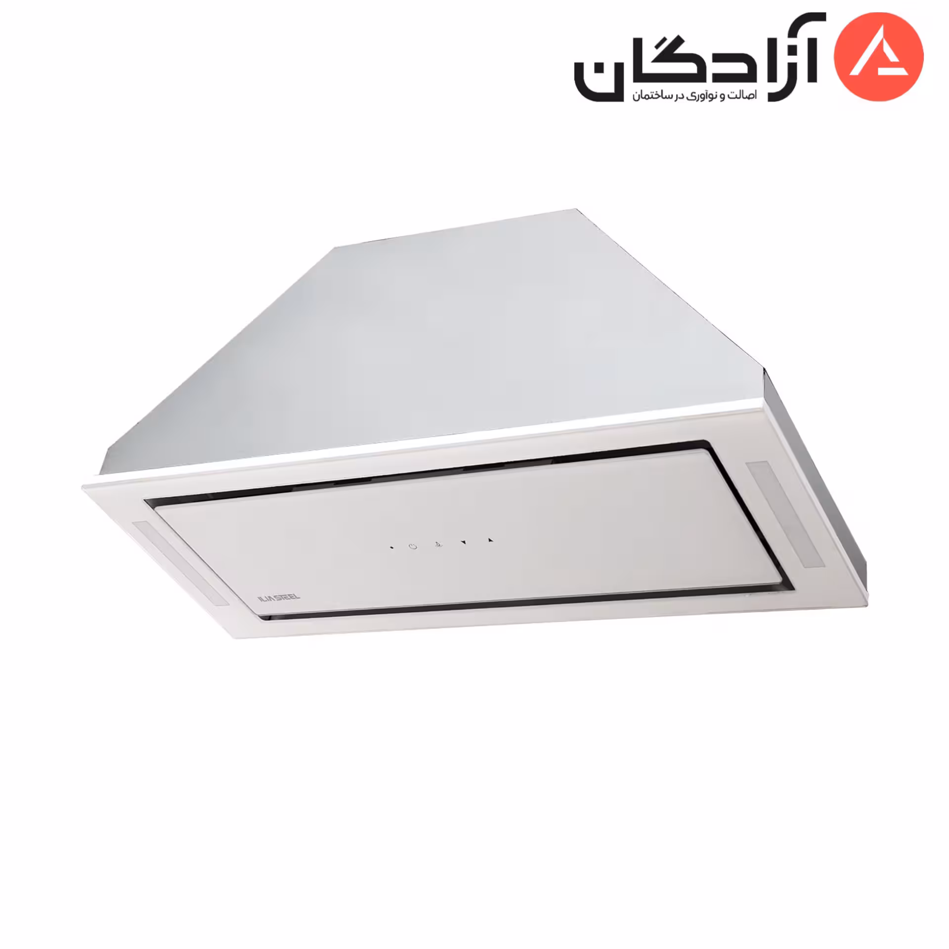 هود ایلیااستیل مدل دیبا سفید