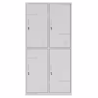 کمد رختکن فلزی اداری 4 درب کد 531