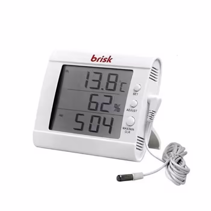 رطوبت سنج و دماسنج دیجیتال بریسک Brisk HT-44