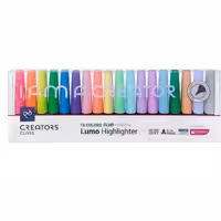 ماژیک علامتگذار( هایلایتر) لومو 18رنگ CREATORS سی کلاس