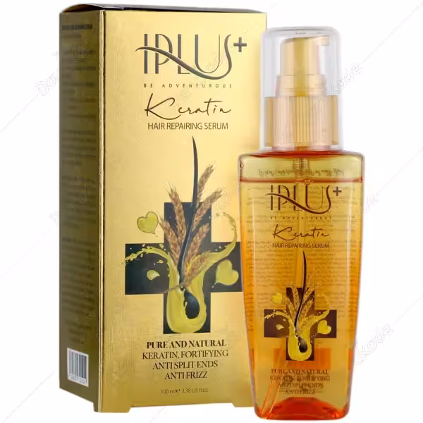 سرم ترمیم کننده موی سر حاوی کراتین 100 میل آی پلاس