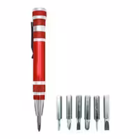 مجموعه 3 عددی ست پیچ گوشتی فلزی 9 تکه طرح خودکاری