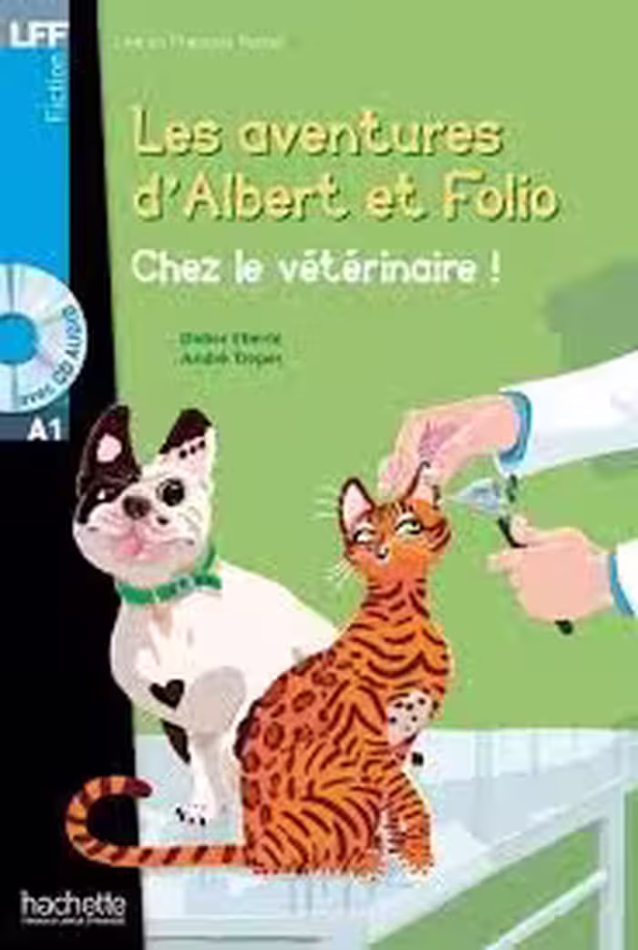 کتاب داستان فرانسوی آلبرت و فولیو – در دامپزشکی Albert et Folio – Chez le veterinaire