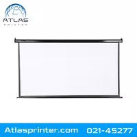 پرده نمایش برقی پروژکتور سلکسون سایز 4×4 مشکی