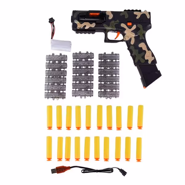 تفنگ اسباب بازی تیر ابری رگباری