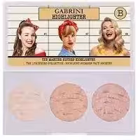 گابرینی پالت هایلایتر 3 رنگ مدل B برند Gabrini Highlighter B