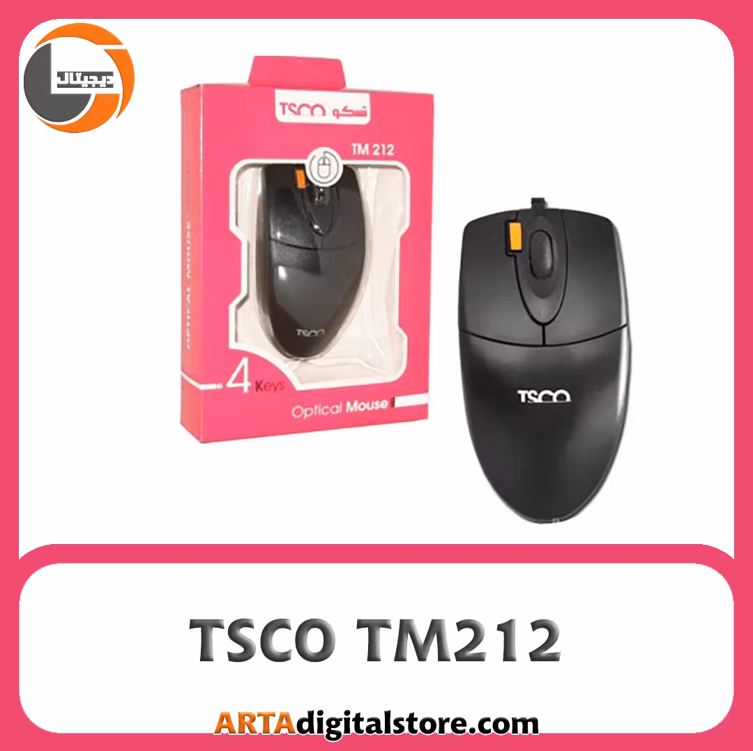 موس تسکو Mouse TSCO TM212 Black