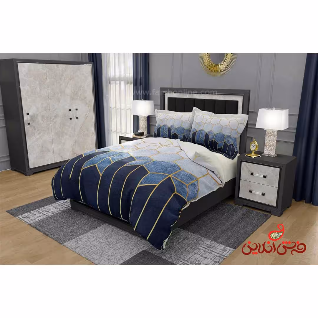 روتختی سه بعدی  طرح سنگی  کد 3239