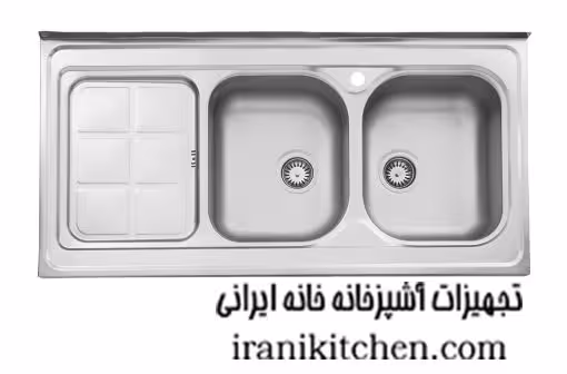 سینک  استیل البرز مدل 301 روکار