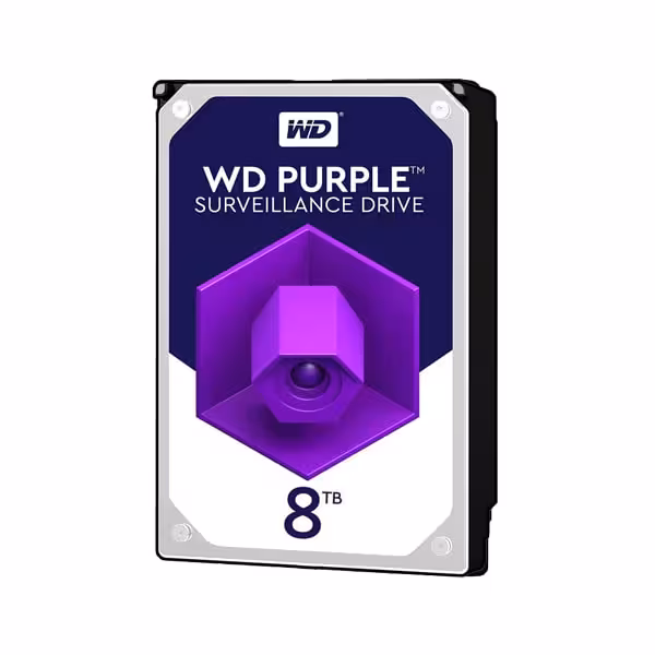 هارد وسترن دیجیتال اینترنال PURPLE ظرفیت 8 ترابایت