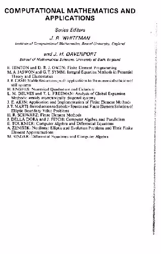 خرید و دانلود نسخه کامل کتاب Computer algebra and differential equations