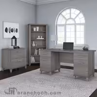 میز و ست اداری چوبی