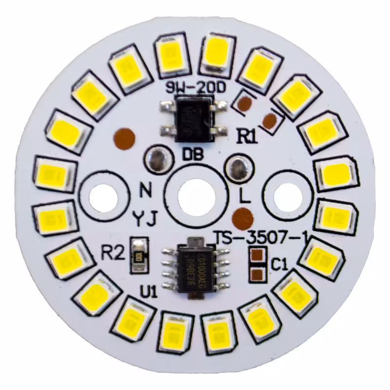 چیپ ال ای دی 9 وات لامپی