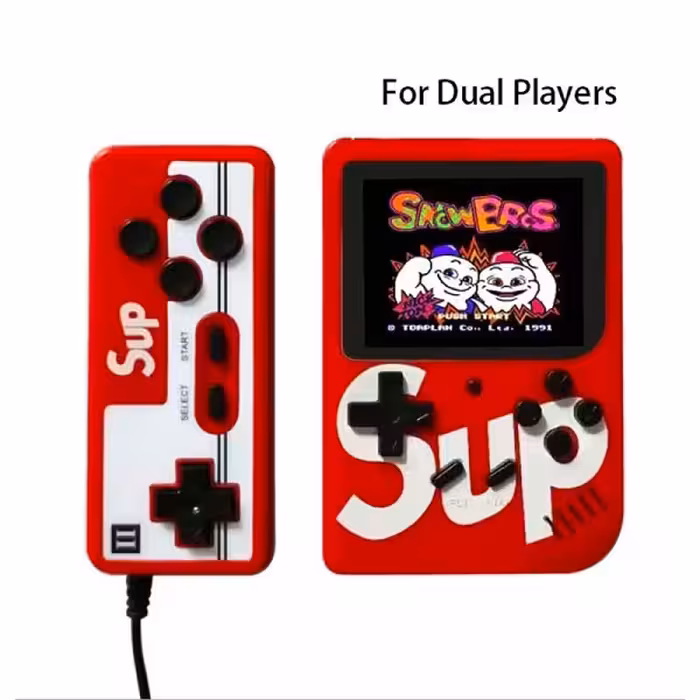 کنسول بازی SUP GAME Box plus 400 اصلی با دسته (دو نفره)