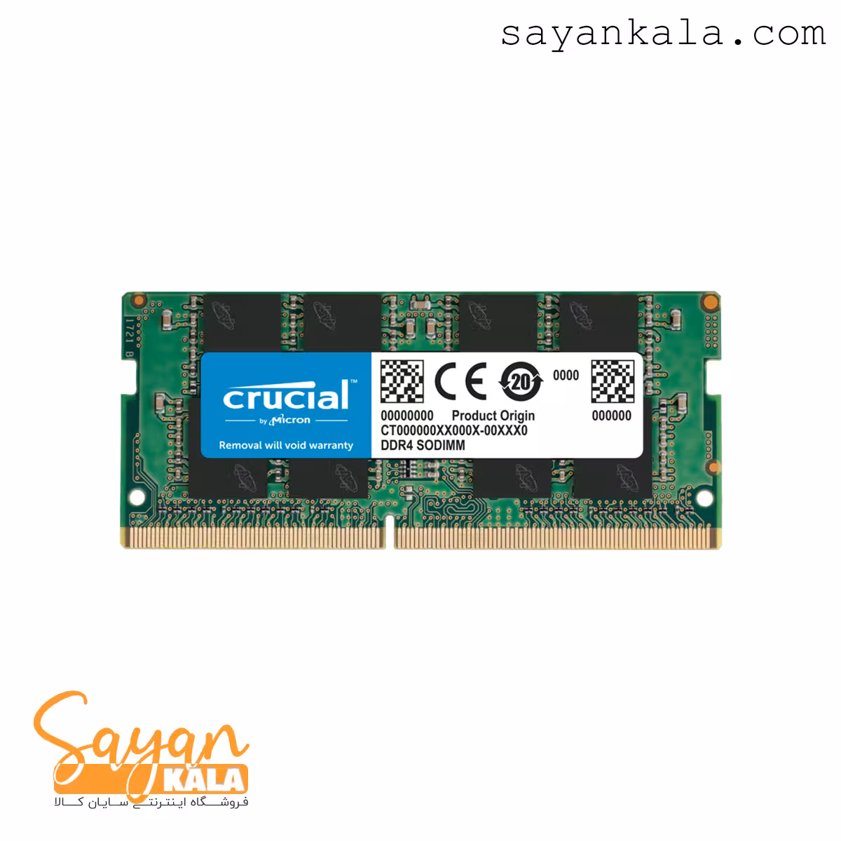 رم لپ تاپ کروشیال مدل RAM CRUCIAL 8GB DDR4 3200MHZ