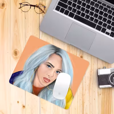 ماوس پد طرح بیلی ایلیش مدل L148