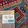 گلیم ماشینی جزیره طرح ارغوان