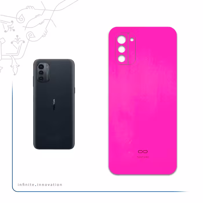 برچسب پوششی ماهوت مدل Phosphorus-Pink مناسب برای گوشی موبایل نوکیا G21