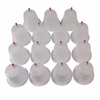 لیوان بادکش مدل CAP125 بسته 15 عددی