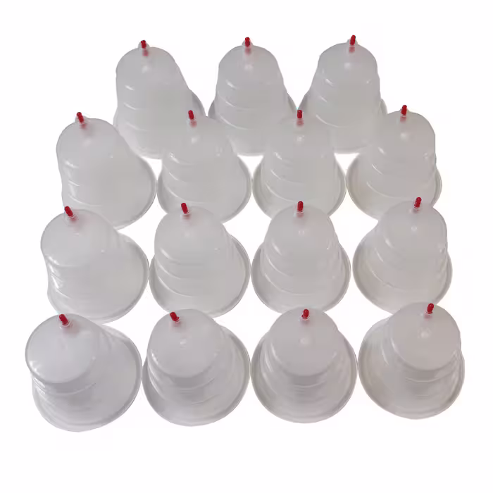 لیوان بادکش مدل CAP125 بسته 15 عددی