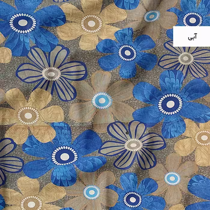 ملحفه تشک مهمان خانه سفید مدل فلورا سایز 195x100 سانتی متر