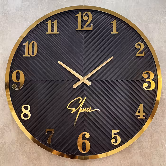 ساعت دیواری اِلِنسی مدل Cross کد 60c