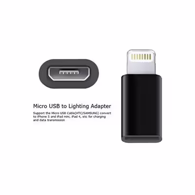 مبدل MicroUSB به لایتنینگ کد 3