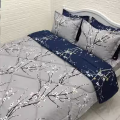 سرویس روتختی مدل شکوفه niki010 کد 160 دو نفره چهار تکه