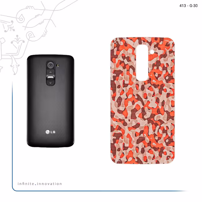 برچسب پوششی ماهوت مدل Red Infantry Army مناسب برای گوشی موبایل ال جی G2