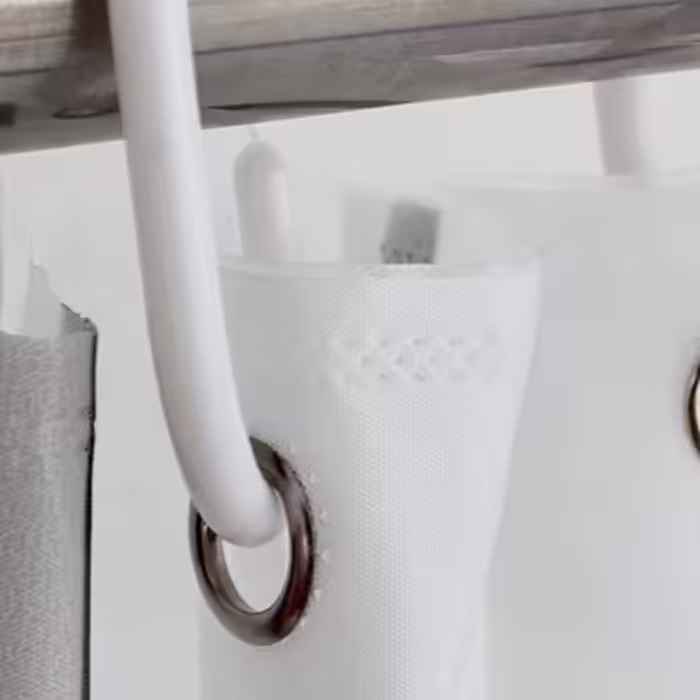 پرده حمام دلفین مدل EV-9888 سایز 180x200سانتی متر