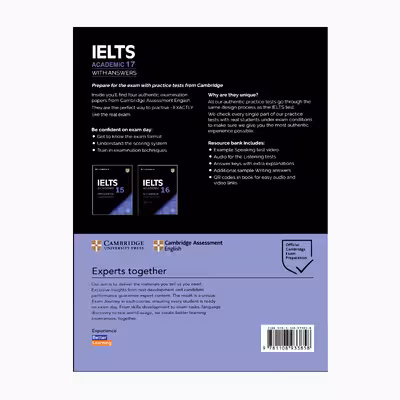 کتاب Cambridge IELTS 17 Academic اثر جمعی از نویسندگان انتشارات دانشگاه کمبریج