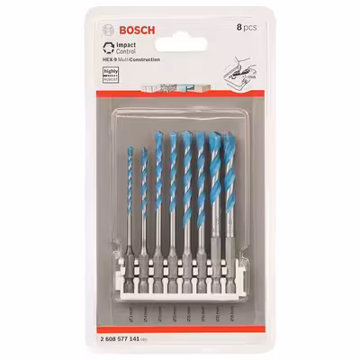 مته شش گوش بوش مدل 141 مجموعه 8 عددی