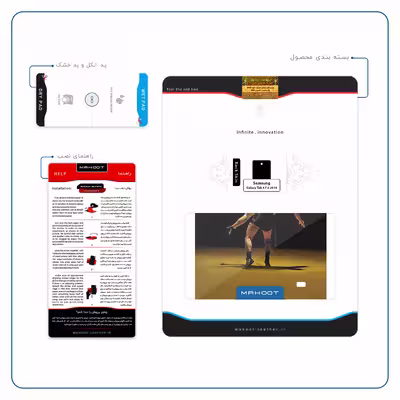 برچسب پوششی ماهوت مدل Wrestling مناسب برای تبلت سامسونگ Galaxy Tab 4 7.0 2014 T231