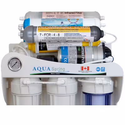 دستگاه تصفیه کننده آب آکوآ اسپرینگ مدل RO-SF5900 به همراه فیلتر مجموعه 3 عددی