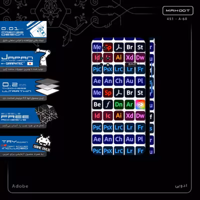 برچسب پوششی ماهوت مدل Adobe-FullSkin مناسب برای گوشی موبایل شیائومی Poco M4 Pro 4G