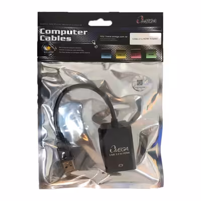 تبدیل USB3.0 به HDMI امگا مدل OM-UH001