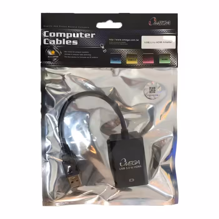 تبدیل USB3.0 به HDMI امگا مدل OM-UH001