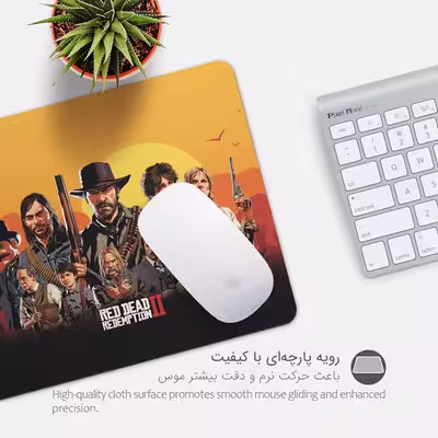ماوس پد پیکسل میکسل مدل RED DEAD REDEMPTION2 کد GARD03