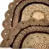 فرشینه بافتنی طرح طاووس مدل بیضی کدPeacock-01