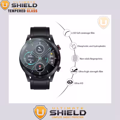 محافظ صفحه نمایش شیشه ای آلتیمیت شیلد مدل SH-UL مناسب برای ساعت هوشمند شیائومی Imilab W12