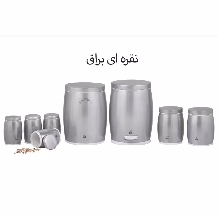 سرویس آشپزخانه 8 پارچه بهاز کالا مدل  خمره ای کد 08