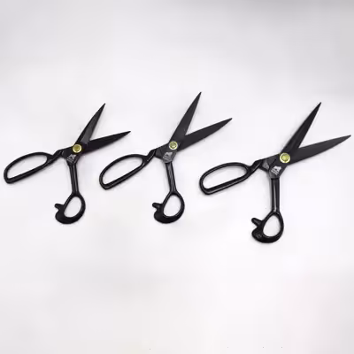 قیچی خیاطی مدل گوریلا کد YP-YL-8-9-10INCH مجموعه 3 عددی