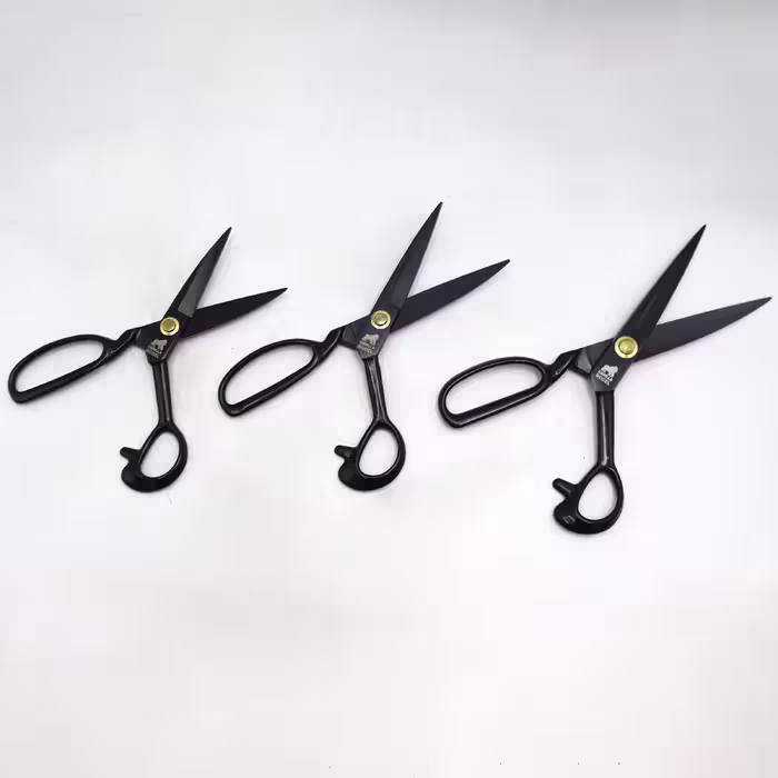 قیچی خیاطی مدل گوریلا کد YP-YL-8-9-10INCH مجموعه 3 عددی